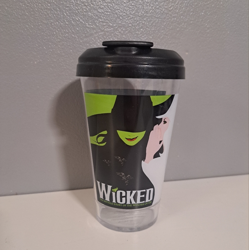 Wicked Musical Lika Theater Tumbler With Lid‎ 16 Oz